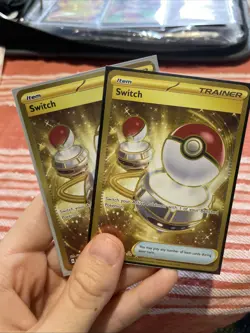 Switch 206/165 Gold Hyper Rare Holo Card Scarlet & Violet 151 Series - Image 1