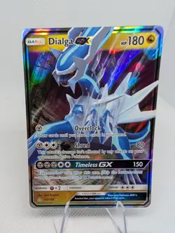 Dialga GX - 100/156 - Pokemon Ultra Prism Sun & Moon Ultra Rare Tcg Card - LP - Image 1