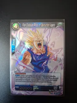 Final Explosion Prince of Destruction Vegeta BT3-036 R - Dragon Ball Super Card - Image 1