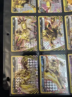 Pokemon Break Cards Binder Page Lot Set of 9 - Image 2