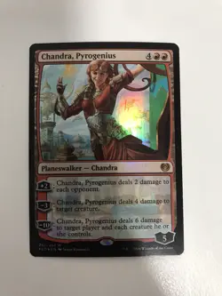 Chandra Pyrogenius MTG Magic the Gathering Card LP Lightly Played KLD - Image 1