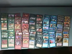 100 Tempest MTG Cards Only Lot. Old Vintage. TEM1 Dauthi Ghoul, Counterspell - Image 1