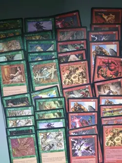 100 Tempest MTG Cards Only Lot. Old Vintage. TEM1 Dauthi Ghoul, Counterspell - Image 3