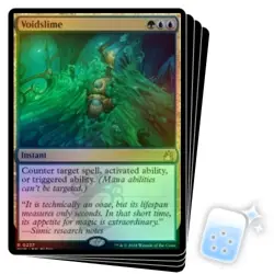 FOIL VOIDSLIME X4 Ravnica Remastered Magic MTG MINT CARD - Image 1