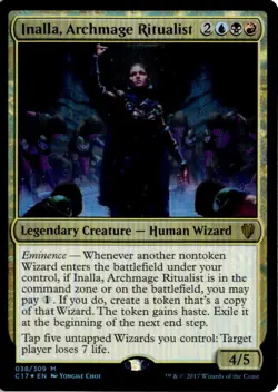 Inalla, Archmage Ritualist M Commander 2017 38 NM - Image 1