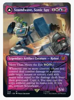 Soundwave, Sonic Spy (Shattered Glass) Universes Beyond: Transformers Regular - Image 1