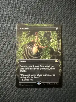 Entomb (Borderless) Dominaria Remastered Regular - Image 1