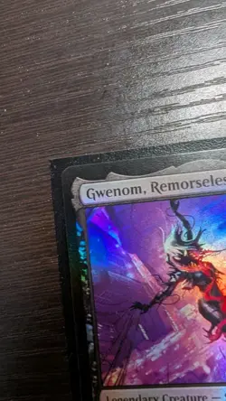 Magic The Gathering Spider Man #0056 Gwenom, Remorseless Creature Foil - Image 4