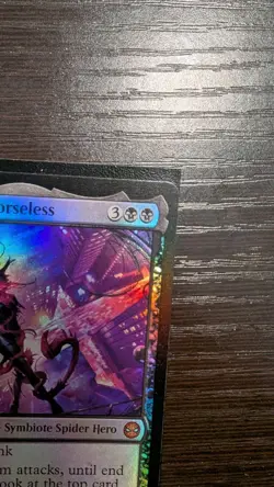 Magic The Gathering Spider Man #0056 Gwenom, Remorseless Creature Foil - Image 5