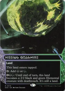 Hissing Quagmire (0019) (Borderless) R Edge of Eternities: Stellar Sights 19 LP- - Image 1