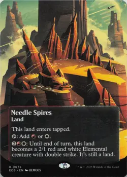 Needle Spires (0075) (Borderless) R Edge of Eternities: Stellar Sights 75 LP-NM - Image 1