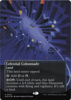 Celestial Colonnade (0052) (Borderless) - FOIL - R Edge of Eternities: Stellar S - Image 1