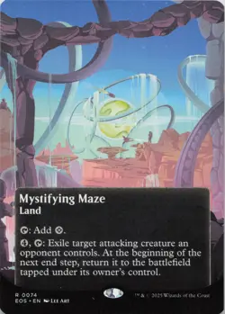Mystifying Maze (0074) (Borderless) R Edge of Eternities: Stellar Sights 74 - LP - Image 1
