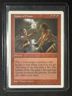 GAME OF CHAOS Magic The Gathering 5th Edition 1997 LP!!!🔥🔥🔥 - Image 3