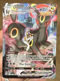 UMBREON VMAX TG23/TG30 PSA 10 BRILLIANT STARS HOLO POKEMON CARD ENGLISH - Image 2
