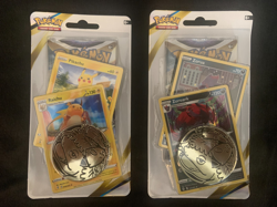 2 Pokemon Sword & Shield Brilliant Stars Checklane Packs Blister Booster- Sealed - Image 1