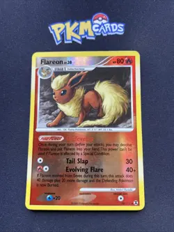 Pokemon TCG Flareon Rising Rivals 19/111 Reverse Holo Rare MP. - Image 1