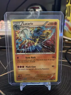Lucario XY140 Holo - XY Black Star Promos - Pokemon TCG - LP - Image 1