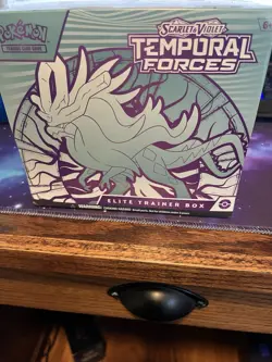 Pokemon TCG 2024 Temporal Forces Elite Trainer Box Walking Wake, Sealed, New - Image 1