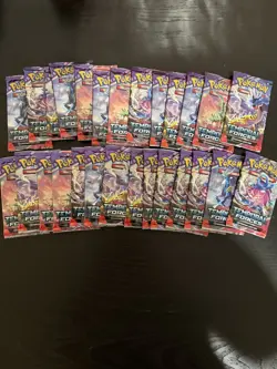 Pokemon Temporal Forces Sealed Booster Pack x27 - Image 1