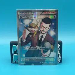 Battle Reporter 109/111 Full Art - XY - Furious Fists Pokemon TCG LP - Image 2