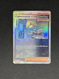 Pokemon TCG CIPHERMANIAC’S CODEBREAKING 104/131 SV Prismatic Evolutions Pokeball - Image 1