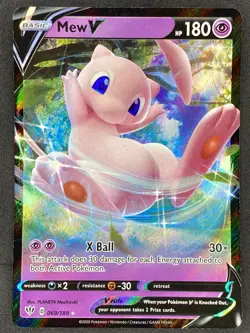 Pokemon Mew V 069/189 DAA Darkness Ablaze NM - Image 1
