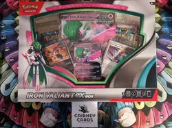 Pokemon TCG Iron Valiant ex Collection Box New and Sealed! - Image 1