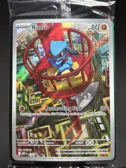 Riolu 010 ETB Black Star Promo Mega Evolution - Pokemon Sealed English - Image 1