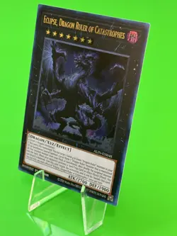 Yu-Gi-Oh Alliance Insight Eclipse, Dragon Ruler Of Catastrophes UR ALIN-EN048 NM - Image 3