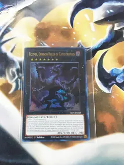 Yugioh Eclipse, Dragon Ruler of Catastrophes - ALIN-EN048 Ultra NM IN HAND - Image 1