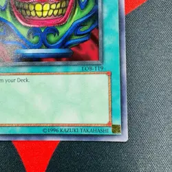 Yu-Gi-Oh! Pot of Greed LOB-119 1st Edition Rare Asian English LP EX - Image 5