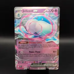 Jellicent ex 045/086 Sv: White Flare Holo RR NM Pokemon Card 2025 - Image 1