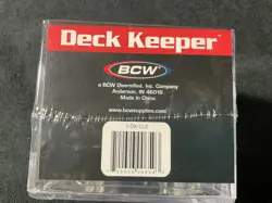 BCW Deck Keeper 100-150 Gaming Card Clear Plastic Friction Fit Storage Box - Image 5