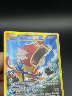 Pokemon TCG English Card Breakpoint Shining Gyarados EX 123/122 Full Art Holo - Image 4