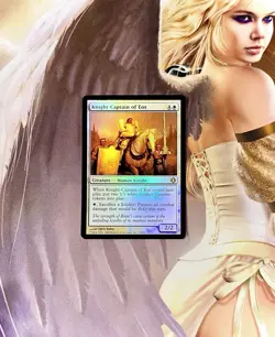 KNIGHT-CAPTAIN OF EOS *FOIL* SP 2008 MTG SHARDS OF ALARA RARE #17 NM-LP/EX+ - Image 1