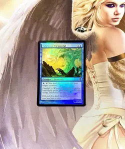 TIDEFORCE ELEMENTAL *FOIL* SP 2010 MTG MAGIC THE GATHERING WORLDWAKE U #41 M-LP - Image 1