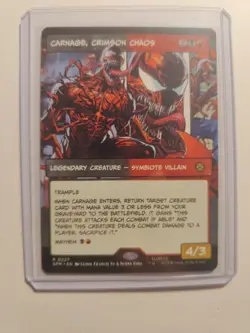 MTG Marvel's Spider-Man Carnage, Crimson Chaos (Borderless) (R) Regular NM 0227 - Image 2