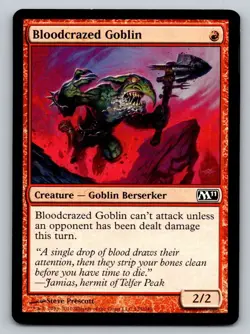 MTG Bloodcrazed Goblin (M11) Regular - Image 1
