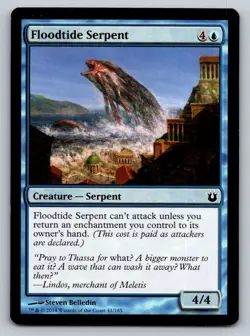 MTG Floodtide Serpent Regular - Image 1