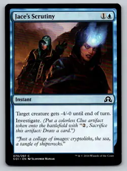 MTG Jace's Scrutiny 070/297 Regular - Image 1