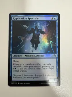 Replication Specialist Foil MTG Magic the Gathering Card NM Near Mint NEO - Image 1