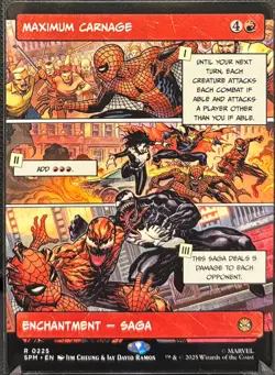 MTG Marvel Spectacular Maximum Carnage Borderless (Rare) - Image 1