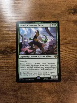 Lizard, Connors's Curse R 0106 Regular Marvel's Spider-Man MTG - Image 1