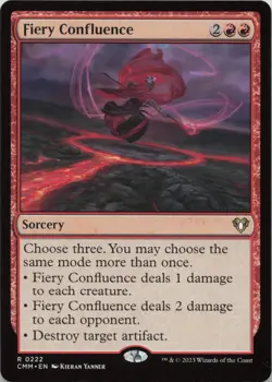 Fiery Confluence R Commander Masters 222 NM MTG - Image 1