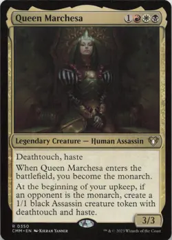 Queen Marchesa R Commander Masters 350 NM MTG - Image 1