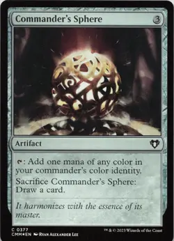 Commander's Sphere - FOIL - C Commander Masters 377 - MTG - Image 1