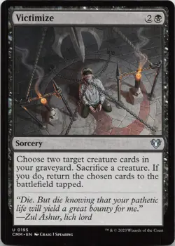 Victimize U Commander Masters 195 NM MTG - Image 1