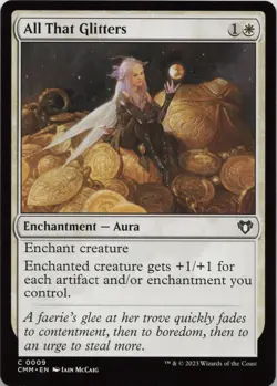 All That Glitters C Commander Masters 9 NM MTG - Image 1
