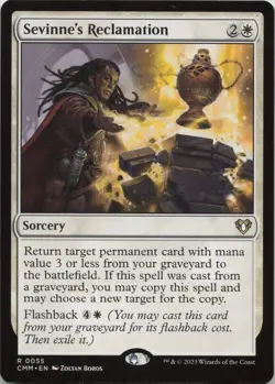Sevinne's Reclamation R Commander Masters 55 NM MTG - Image 1